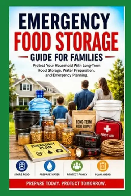 Emergency Food Storage Guide for Families: Protect Your Household With Long-Term Food Storage, Water Preparation, and Emergency Planning by Kaleigh S. Gracia