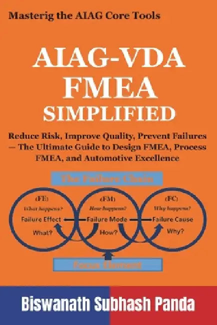 AIAG-VDA FMEA Simplified: Reduce Risk, Improve Quality, Prevent Failures - The Ultimate Guide to Design FMEA, Process FMEA, and Automotive Excellence by Biswanath Subhash Panda