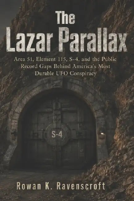The Lazar Parallax: Area 51, Element 115, S-4, and the Public Record Gaps Behind America's Most Durable UFO Conspiracy by Rowan K. Ravenscroft