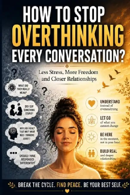 How to Stop Overthinking Every Conversation: Feel More Comfortable Around People by Mia Bloom