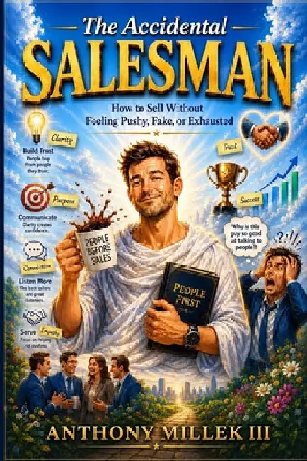 The Accidental Salesman: How To Sell Without Feeling Pushy, Fake, or Exhausted by III Millek Anthony