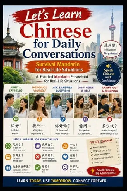 Chinese for Daily Conversations: Survival Mandarin for Real-Life Travel, Study, and Everyday Situations by Let's Learn