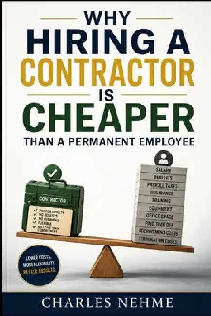 Why Hiring a Contractor Is Cheaper Than a Permanent Employee by Charles Nehme