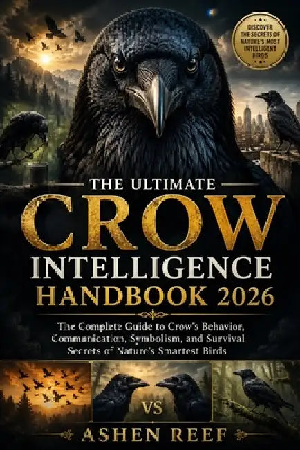The Ultimate Crow Intelligence Handbook 2026: The Complete Guide to Crow's Behavior, Communication, Symbolism, and Survival Secrets of Nature's Smarte by Ashen Reef