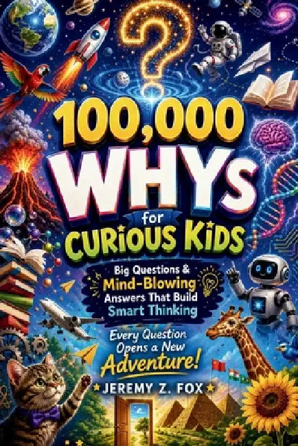 100,000 WHYs for Curious Kids: Big Questions & Mind-Blowing Answers That Build Smart Thinking by Jeremy Z. Fox