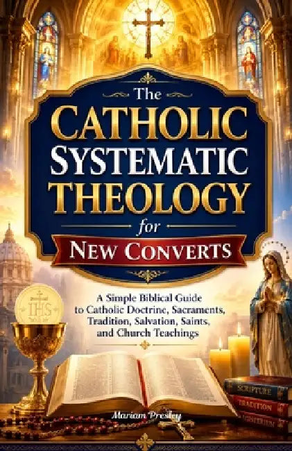 The Catholic Systematic Theology for New Converts: A Simple Biblical Guide to Catholic Doctrine, Sacraments, Tradition, Salvation, Saints, and Church by Mariam Presley