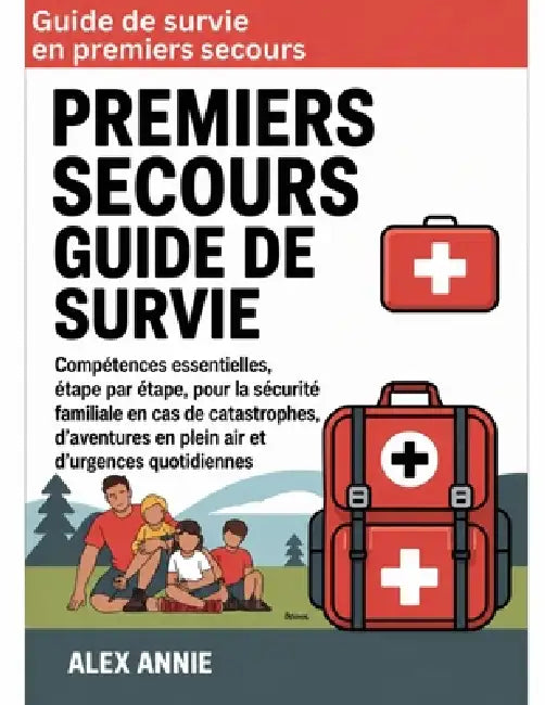 Guide de survie en premiers secours: Compétences essentielles, étape par étape, pour la sécurité familiale en cas de catastrophes, d'aventures en plei by Alex Annie