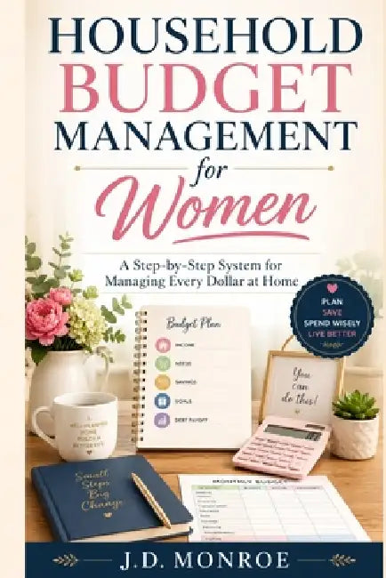 Household Budget Management for Women: A Step-by-Step System for Managing Every Dollar at Home by J. D. Monroe