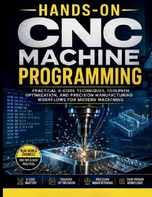 Hands-On CNC Machine Programming: Practical G-Code Techniques, Toolpath Optimization, And Precision Manufacturing Workflows For Modern Machining by Ray G. Kent