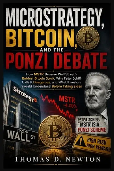 MicroStrategy, Bitcoin, and the Ponzi Debate: How MSTR Became Wall Street's Boldest Bitcoin Stock, Why Peter Schiff Calls It Dangerous, and What Inves by Thomas D. Newton