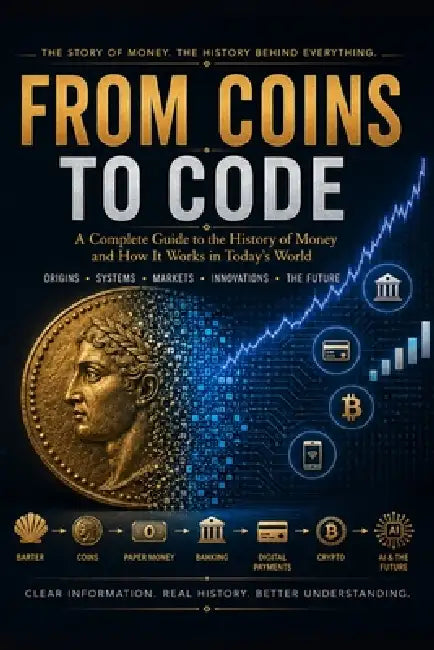 From Coins to Code: A Beginner's Guide to the History of Money, Modern Finance, and How the Money System Works Today by MC Bono