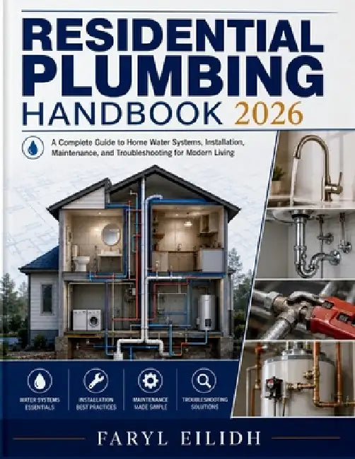 Residential Plumbing Handbook: A Complete Guide to Home Water Systems, Installation, Maintenance, and Troubleshooting for Modern Living by Faryl Eilidh