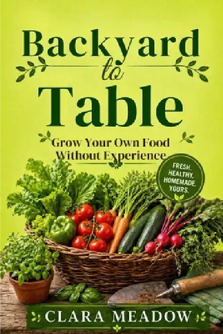 Backyard to Table: Grow Your Own Food Without Experience by Clara Meadow