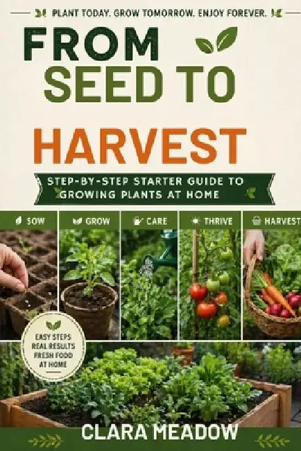 From Seed to Harvest: A Step-by-Step Starter Guide to Growing Plants at Home by Clara Meadow