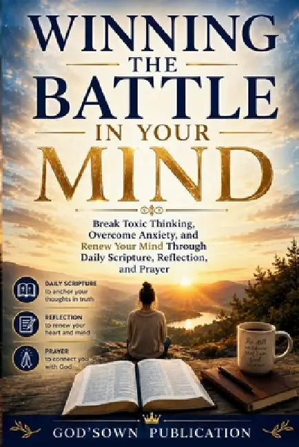 Winning the Battle in Your Mind: Break Toxic Thinking, Overcome Anxiety, and Renew Your Mind Through Daily Scripture, Reflection, and Prayer by God'sown Publication