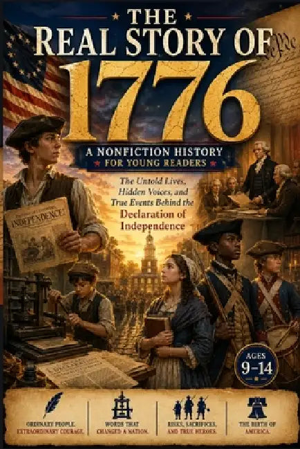 The Real Story of 1776: A Nonfiction History for Young Readers: The Untold Lives, Hidden Voices, and True Events Behind the Declaration of Independenc by Nathia Dammie
