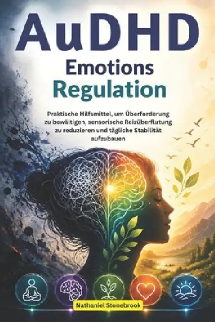 AuDHD Emotions Regulation: Praktische Hilfsmittel, um Überforderung zu bewältigen, sensorische Reizüberflutung zu reduzieren und tägliche Stabilität a by Nathaniel Stonebrook