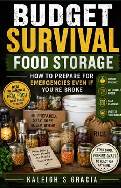 Budget Survival Food Storage: How to Prepare for Emergencies Even If You're Broke by Kaleigh S. Gracia