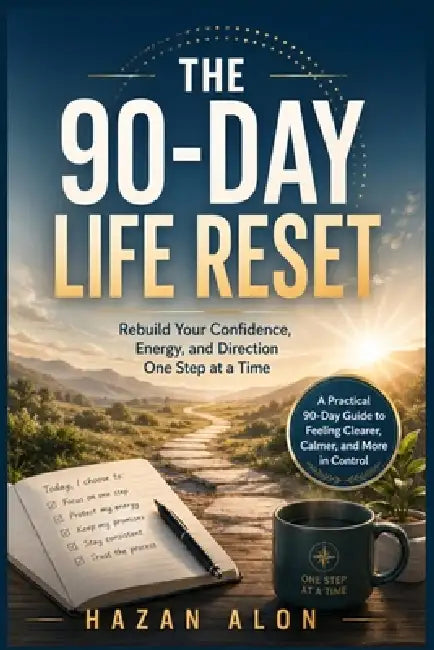 The 90-Day Life Reset: Rebuild Your Confidence, Energy, and Direction One Step at a Time by Alon Hazan
