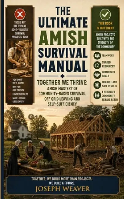 The Ultimate Amish Survival Manual: Together We Thrive - Amish Mastery of Community-Based Survival, Off-Grid Living and Self-Sufficiency by Joseph Weaver