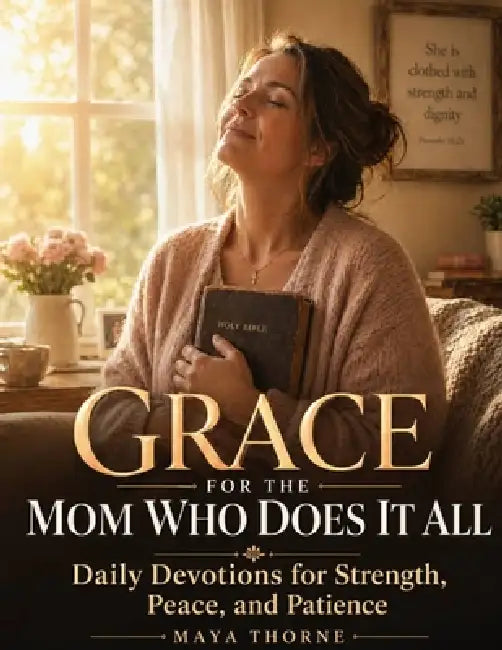 Grace for the Mom Who Does It All: Daily Devotions for Strength, Peace, and Patience by Maya Thorne