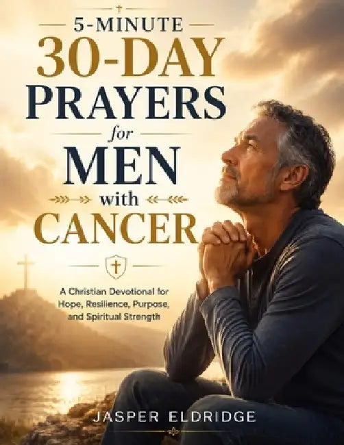 5-Minute 30-Day Prayers for Men with Cancer: A Christian Devotional for Hope, Resilience, Purpose, and Spiritual Strength by Jasper Eldridge