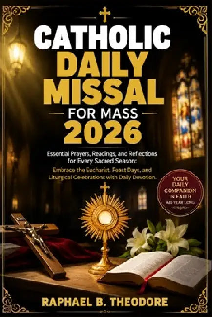 Catholic Daily Missal for Mass 2026: Essential Prayers, Readings, and Reflections for Every Sacred Season: Embrace the Eucharist, Feast Days, and Litu by Raphael B. Theodore