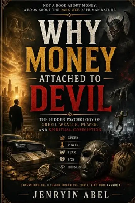 Why Money Attached to Devil: The Hidden Psychology of Greed, Power, Money Worship, and Spiritual Corruption Why Modern Society Worships Money More Tha by Jenryin Abel