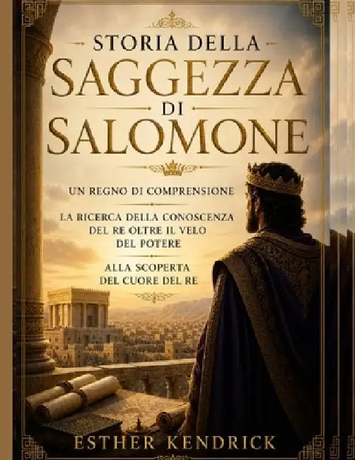 Storia Della Saggezza Di Salomone: Un Regno di Comprensione La Ricerca della Conoscenza del Re Oltre il Velo del Potere Alla Scoperta del Cuore del Re by Esther Kendrick