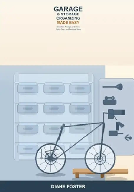 Garage and Storage Organizing Made Easy: A Beginner's Guide to Decluttering, Arranging, and Storing Tools, Gear, and Seasonal Items -- Simple Steps to by Diane Foster