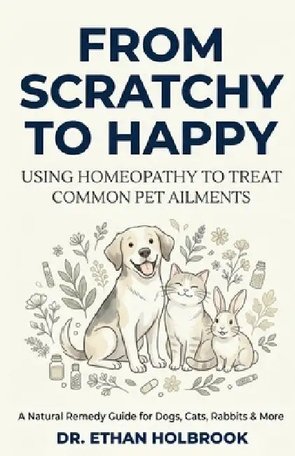 From Scratchy to Happy: Using Homeopathy to Treat Common Pet Ailments by Ethan Holbrook
