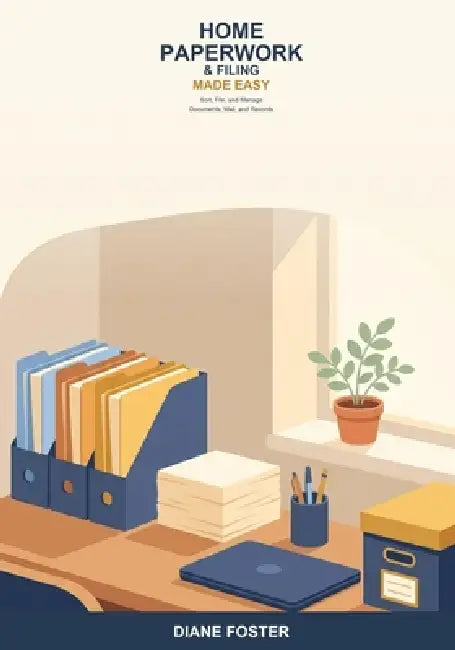 Home Paperwork and Filing Made Easy: A Beginner's Guide to Sorting, Filing, and Managing Documents, Mail, and Records -- Simple Steps to a Paper Syste by Diane Foster