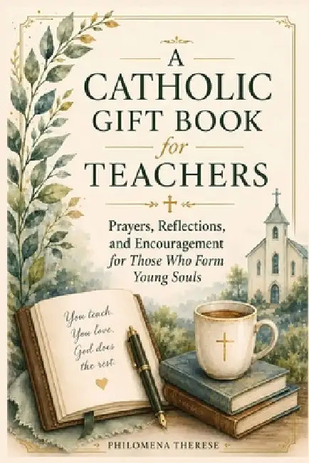 A Catholic GIft Book for Teachers: Prayers, Reflections, and Encouragement for Those Who Form Young Souls by Philomena Therese