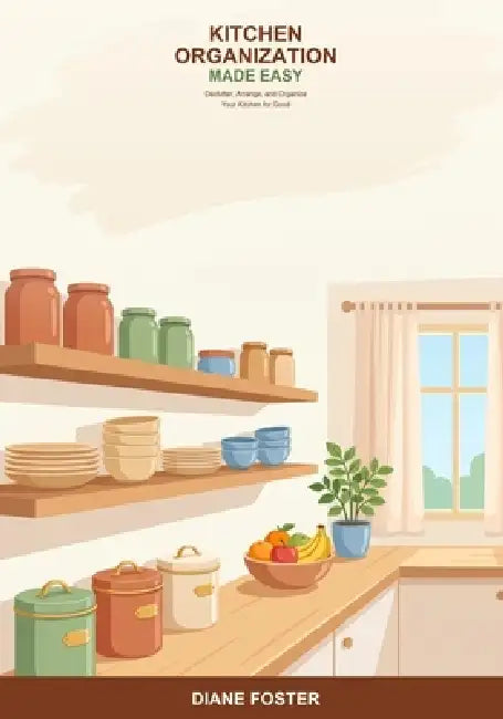 Kitchen Organization Made Easy: A Beginner's Guide to Decluttering, Arranging, and Organizing Your Kitchen -- Simple Steps to Tidy Cabinets, Pantries, by Diane Foster