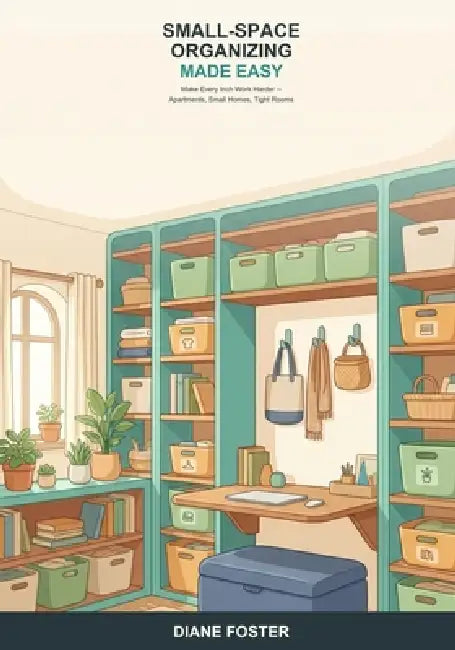 Small-Space Organizing Made Easy: A Beginner's Guide to Organizing Apartments, Small Homes, and Tight Rooms -- Smart, Simple Ways to Make Every Inch W by Diane Foster