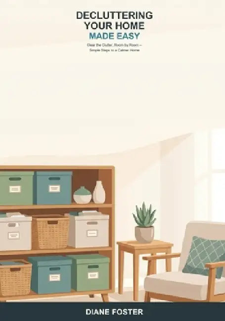 Decluttering Your Home Made Easy: A Beginner's Guide to Clearing the Clutter, Room by Room -- Simple Steps to a Calmer, Tidier, Easier-to-Live-In Home by Diane Foster