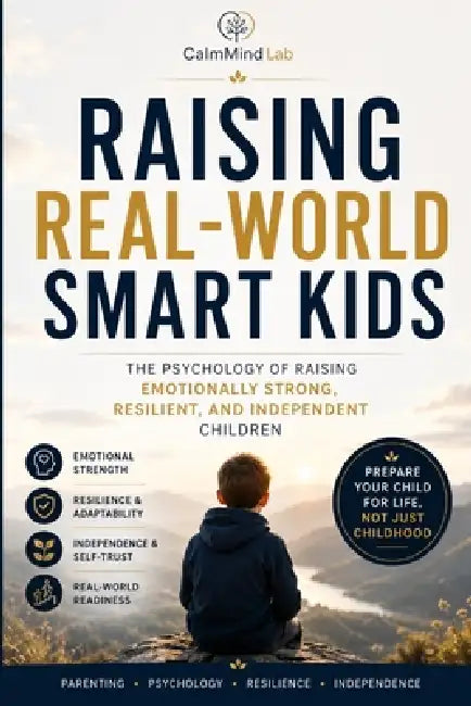 Raising Real-World Smart Kids: Practical Psychology for Raising Confident, Resilient, and Independent Children by Calmmind Lab