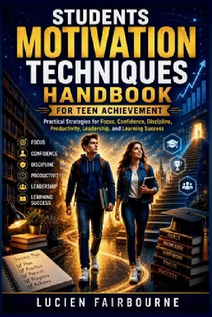 Students Motivation Techniques Handbook for Teen Achievement: Practical Strategies for Focus, Confidence, Discipline, Productivity, Leadership, and Le by Lucien Fairbourne