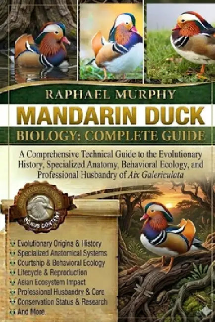 Mandarin Duck Biology: COMPLETE GUIDE: A Comprehensive Technical Guide to the Evolutionary History, Specialized Anatomy, Behavioral Ecology, and Profe by Raphael Murphy