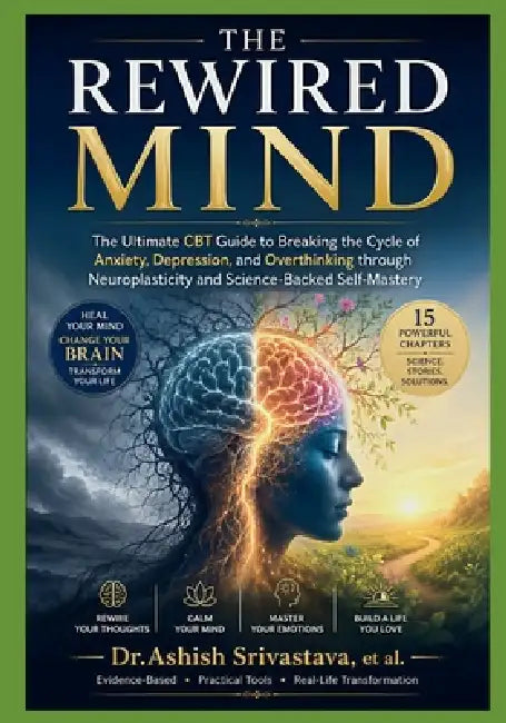 The Rewired Mind: The Ultimate CBT Guide to Breaking the Cycle of Anxiety, Depression, and Overthinking through Neuroplasticity and Science Backed Sel by Dr Ashish Srivastava Et Al