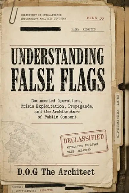 Understanding False Flags: Documented Operations, Crisis Exploitation, Propaganda, and the Architecture of Public Consent by D. O. G. The Architect