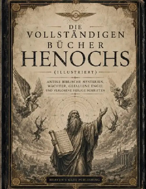 Die Vollständigen Bücher Henochs (Illustriert): Antike Biblische Mysterien, Wächter, Gefallene Engel und Verlorene Heilige Schriften by Heaven's Gate Publishing