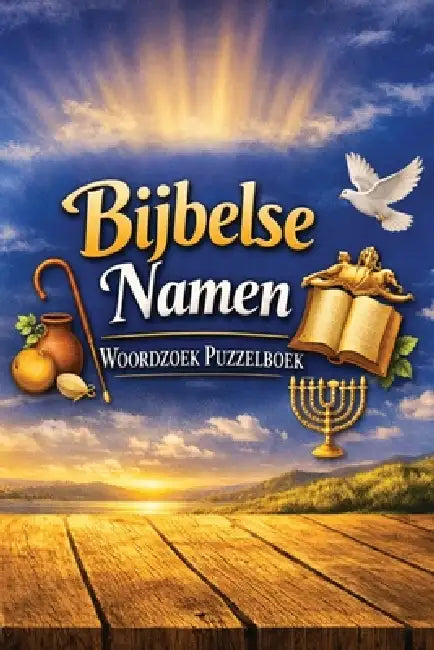 Bijbelse namen woordzoek puzzelboek: Bijbelse namen woordzoeker puzzel boek: woordzoekers met gemakkelijk leesbare tekst over Bijbelse namen, Bijbel, by Voice Of Grace Press