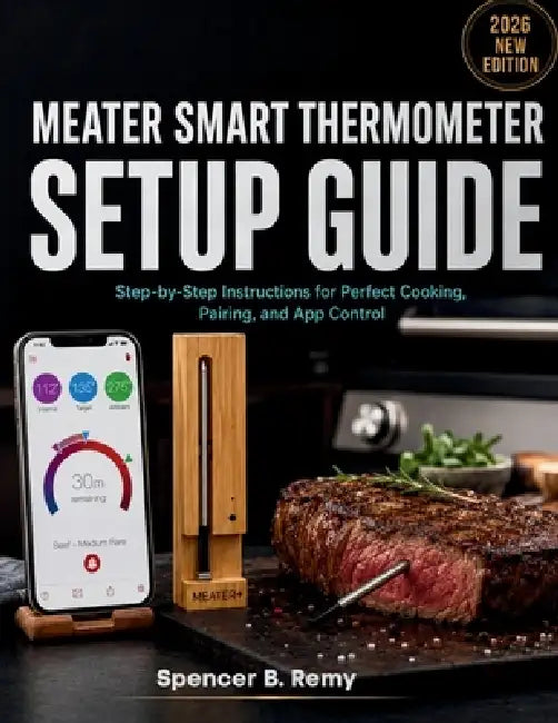 Meater Smart Thermometer Setup Guide: Step-by-Step Instructions for Perfect Cooking, Pairing, and App Control by Spencer B. Remy