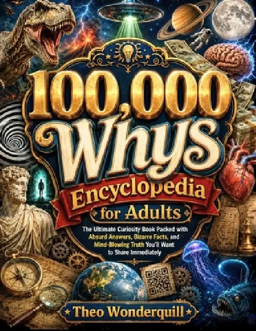100,000 Whys Encyclopedia for Adults: The Ultimate Curiosity Book Packed with Absurd Answers, Bizarre Facts, and Mind-Blowing Truth You'll Want to Sha by Theo Wonderquill