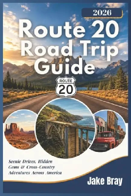 Route 20 Road Trip Guide 2026: Scenic Drives, Hidden Gems & Cross-Country Adventures Across America by Jake Bray