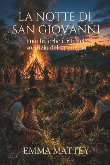 LA NOTTE DI SAN GIOVANNI - Fuochi, erbe e riti del solstizio del 24 giugno: Tradizioni popolari, folklore europeo e rituali del solstizio d'estate by Emma Mattey