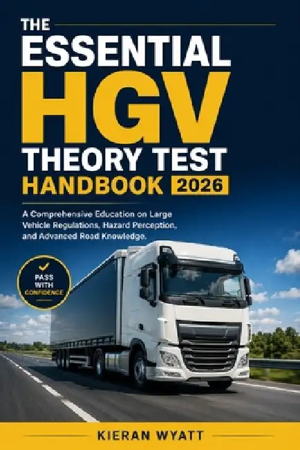 The Essential HGV Theory Test Handbook 2026: A Comprehensive Education on Large Vehicle Regulations, Hazard Perception, and Advanced Road Knowledge by Kieran Wyatt