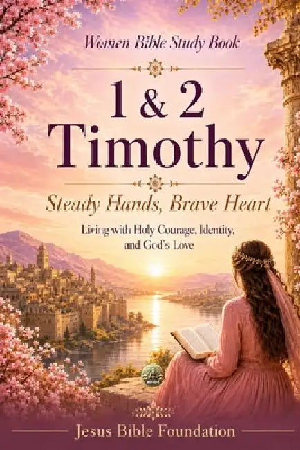Women Bible Study Book 1 & 2 Timothy: Steady Hands, Brave Heart: Living with Holy Courage, Identity, and God's Love by Jesus Bible Foundation