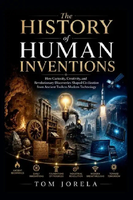 The History of Human Inventions: How Curiosity, Creativity, and Revolutionary Discoveries Shaped Civilization from Ancient Tools to Modern Technology by Tom Jorela